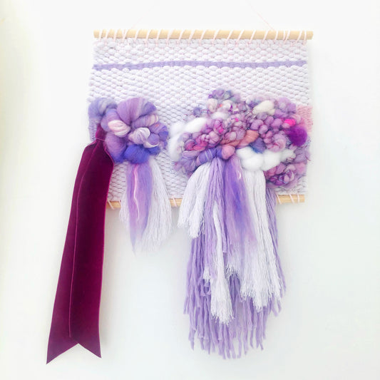 Hyacinth Textile Wall Hanging